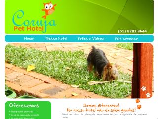 Thumbnail do site Coruja Pet Hotel