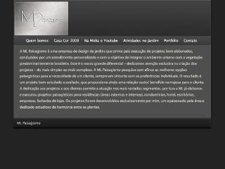 Thumbnail do site ML Paisagismo - Paisagismo em sua Vida