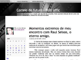 Thumbnail do site Correio do futuro - Post offic
