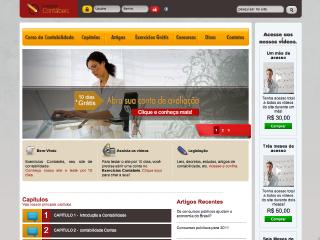 Thumbnail do site Cursos de contabilidade online