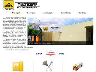 Thumbnail do site MULTICOMP - Assistncia Tcnica em Informtica