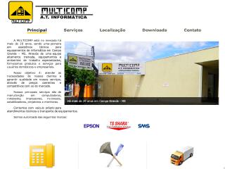 Thumbnail do site MULTICOMP - Assistência Técnica em Informática