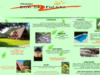 Thumbnail do site Pousada Eco das Folhas