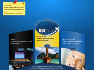 Thumbnail do site High Trip - Agncia de Turismo e Eventos