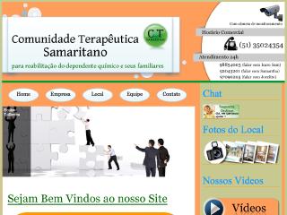 Thumbnail do site Comunidade Teraputica Samaritano