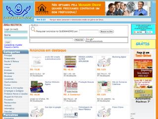 Thumbnail do site QueManeiro! classificados online grátis