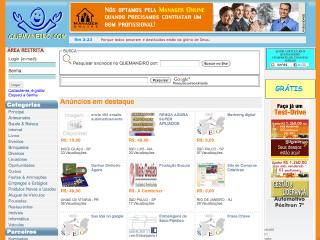 Thumbnail do site QueManeiro! classificados online grtis