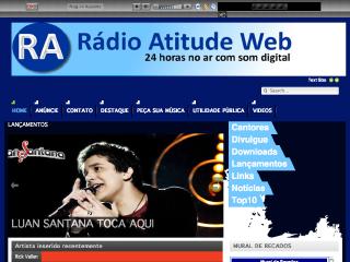 Thumbnail do site Radio Atitude Web - msica sertaneja