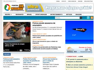 Thumbnail do site Portal Sul do Maranho