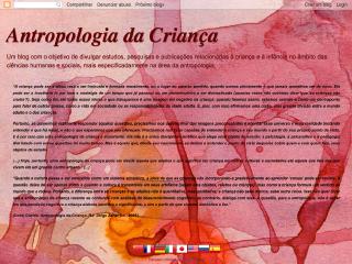 Thumbnail do site Antropologia da Criança