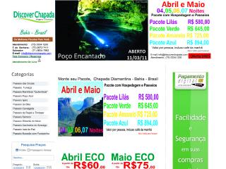 Thumbnail do site Discover Chapada Turismo