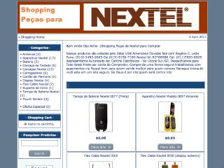 Thumbnail do site Oba Achei - Fornecedor de Peas Nextel