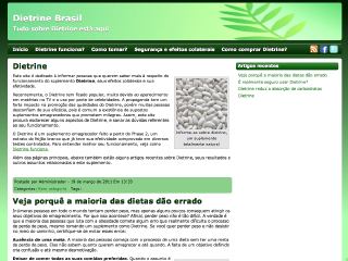 Thumbnail do site Dietrine Brasil