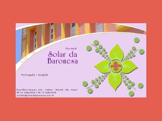 Thumbnail do site Pousada Solar da Baronesa