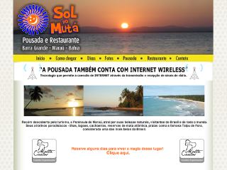 Thumbnail do site Sol do Mut - Pousada & Restaurante