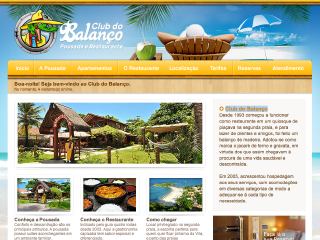 Thumbnail do site Pousada Club do Balanço