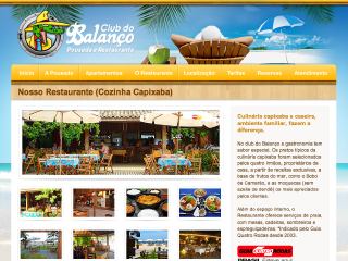 Thumbnail do site Restaurante Club do Balanço