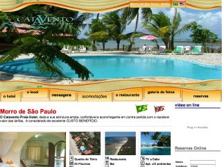 Thumbnail do site Catavento Praia Hotel