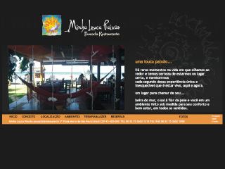 Thumbnail do site Minha Louca Paixão - Pousada & Restaurante