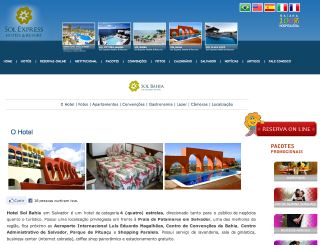 Thumbnail do site Hotel Sol Bahia ****