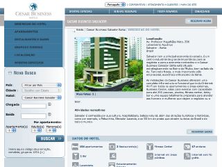 Thumbnail do site Hotel Caesar Business Salvador *****