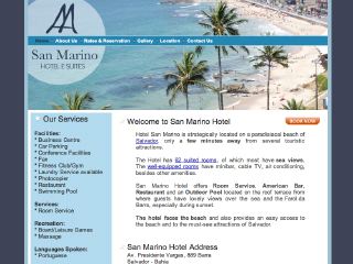 Thumbnail do site San Marino Hotel e Suites ***