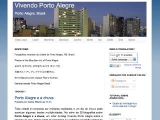 Thumbnail do site Vivendo Porto Alegre