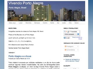 Thumbnail do site Vivendo Porto Alegre