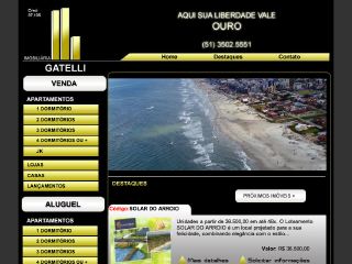 Thumbnail do site Gatelli Imóveis