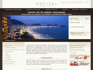 Thumbnail do site Sofitel Rio de Janeiro Copacabana *****