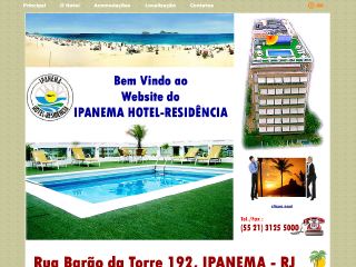 Thumbnail do site Ipanema Hotel Residncia