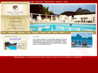 Thumbnail do site Hotel Atlântico Copacabana ****