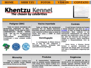 Thumbnail do site Khentzu Kennel