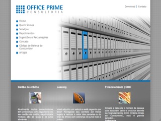 Thumbnail do site Office Prime Consultoria