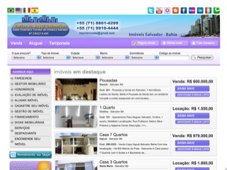 Thumbnail do site Carlos H. Baggi Guimares - Imveis em Salvador