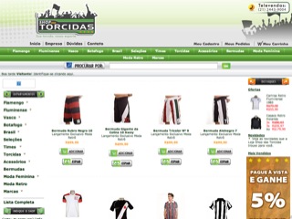 Thumbnail do site Loja Shop das Torcidas