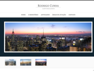 Thumbnail do site Rodrigo Cunha Advogados