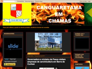 Thumbnail do site Canguaretama em Chamas