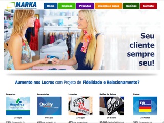 Thumbnail do site Marka - Fidelizao e Relacionamento