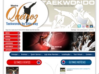 Thumbnail do site Academia Mestre Queiroz de Tae Kwon Do