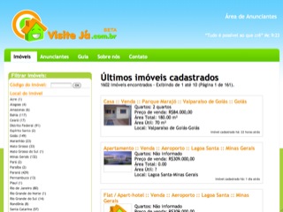 Thumbnail do site Visite J - Anncios de Imveis