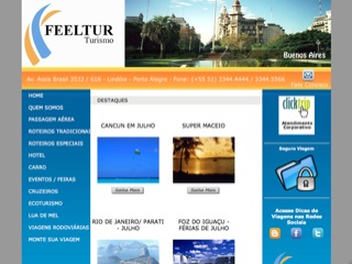 Thumbnail do site Feeltur Turismo