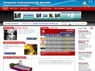 Thumbnail do site Aeroporto Internacional de Salvador