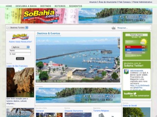 Thumbnail do site SoBahia.com.br