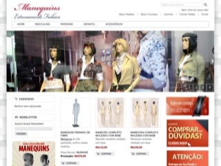 Thumbnail do site Manequins para Loja