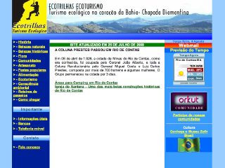 Thumbnail do site Edtrilha Informaes Tursticas, Passeios e Trilha