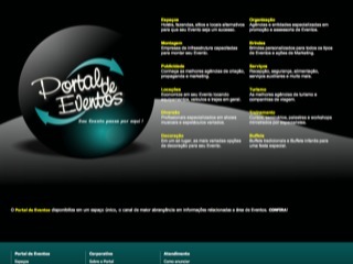 Thumbnail do site Portal de Eventos - Organize aqui