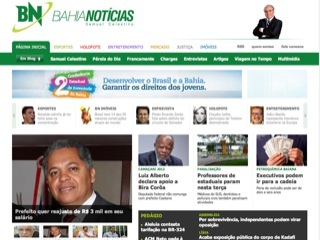 Thumbnail do site Bahia Noticias