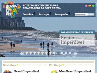 Thumbnail do site Brasil Imperdvel