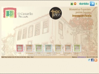 Thumbnail do site Pousada O Casarão